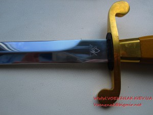 Кортик общевойсковой в позолоте
