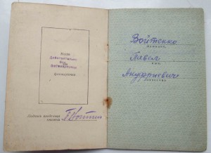 Дунайский бант + орденская