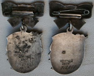 Материнская Слава 2 ст. № 718295 + № 1404699