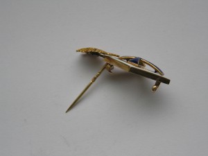 Фрачник Императорских Российских Университетов , золото.