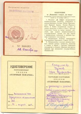 2 типа знака Отличный пожарник +доки