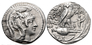 Афины тетрадрахма 165-42 г д нэ (№28982)