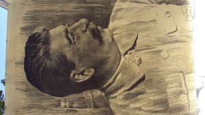 Сталин на медном листе Бродский 1935