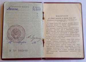 ОЛ № 86309 на доке