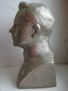Бюст Ворошилова , аллюминий