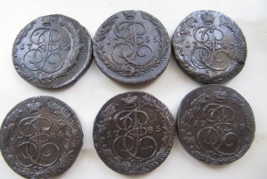 пяточки 1782-85 гг