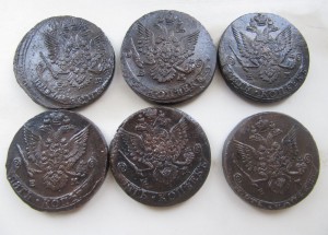 пяточки 1782-85 гг