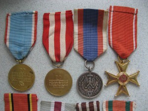 Много Польши , медали , кресты ,не дорого