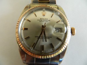 Rolex золото сталь