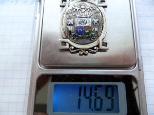 Жетон графа Аркачеева кадетского корпуса