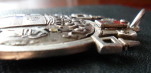 Жетон графа Аркачеева кадетского корпуса