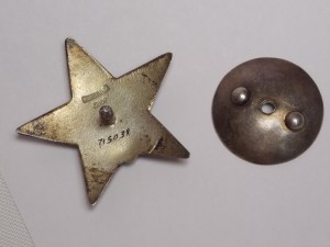К-т на Гордон Я.Е: ООВ 1 и 2 (боевые), ОКЗ, Морская гвардия