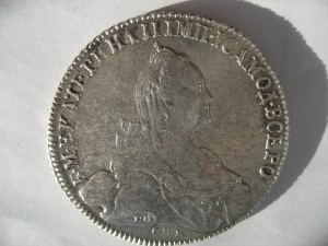 Рубль 1776 год Екатерина 2