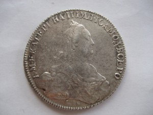 Рубль 1776 год Екатерина 2