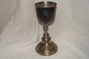 Потир , серебро 84, 1884г