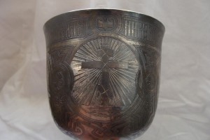 Потир , серебро 84, 1884г