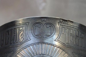 Потир , серебро 84, 1884г