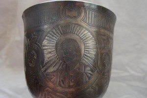 Потир , серебро 84, 1884г