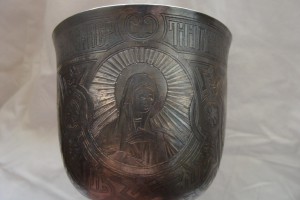 Потир , серебро 84, 1884г