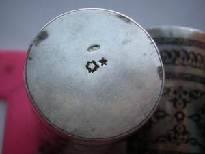 Набор довоенных  стопок "КУБАЧИ"(875 пр.)_____6 шт.