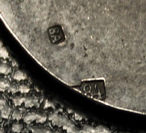 Жетон Общества Красного Креста, серебро