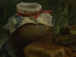СОЦРЕАЛИЗМ - НАТЮРМОРТ - СССР, 50-е гг. Холст, Масло.