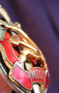 Заслуженный работник МООП с документом
