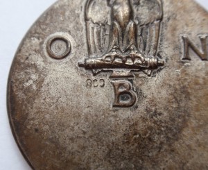 Медаль итальянской фашистской молодежной организации - ONB.