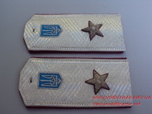 Украинские современные генеральские погоны