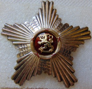 Орден Финского льва 1 ст