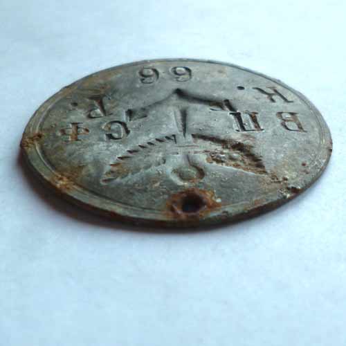 Личный знак "Воздухоплавательный парк Северного фронта"