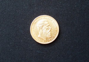 20 марок 1888 г. Пруссия, золото.