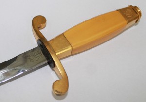 Кортик ВМФ, ЗиК, 1947 г., №01555, с подвесами