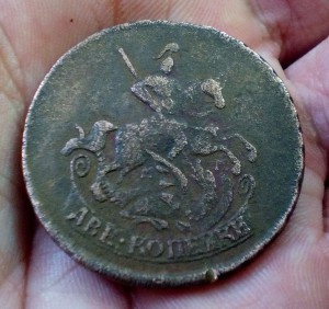 2 копейки 1766 мм
