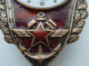 Отличник желдорвойск.