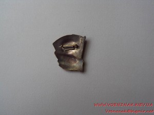 Серебряный знак За активную работу в комсомоле, люкс