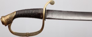 Сабля драгунская  офицерская М1841 года. Аннинское оружие.