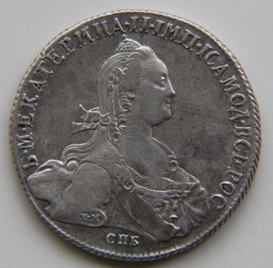 РУБЛЬ 1774г.