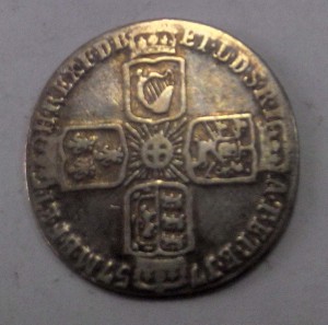 Георг II Шиллинг 1758,