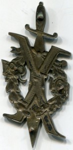 Х лет В.Ч.К.-О.Г.П.У. - знак для накладки.