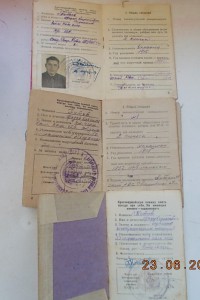 ТРИ красноарм книжки на бойца НКВД + Япония и ЗПНГ