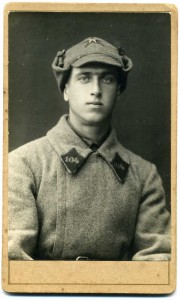 Красноармеец с шифровкой