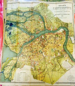 Карта Петербурга 1903