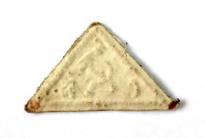 Шеврон треугольник ССП 1920-30-х гг., шитьё