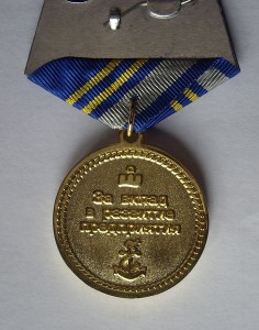 Медаль + наградной знак с документами