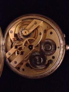 Часы,серебро 78 мм.