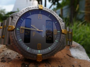 Breitling Aerospace золото-титан