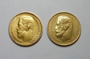 5 руб. 1897;1898;1899;1900;1903 г.г. (6штук) !!!