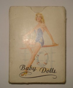 Игральные карты Пин Ап Австрия 1955 год Baby Dolls