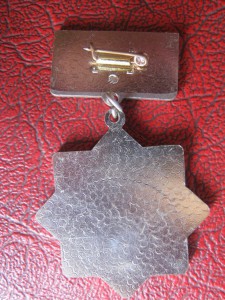 Знак с доком Почётный Энергетик.